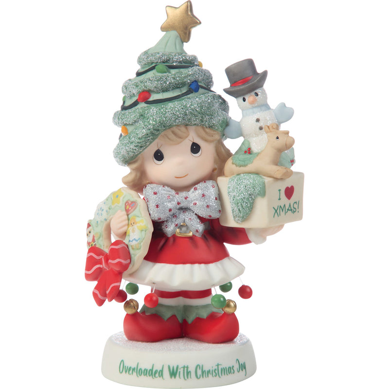 Overloaded w Xmas Joy Girl Fig