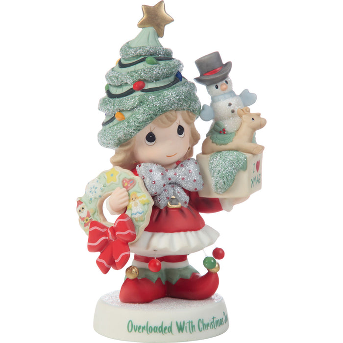 Overloaded w Xmas Joy Girl Fig