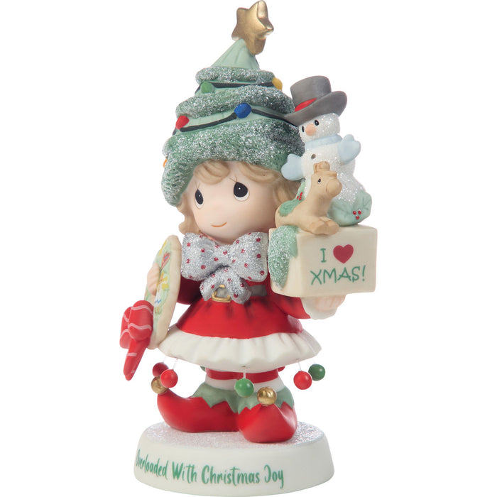 Overloaded w Xmas Joy Girl Fig