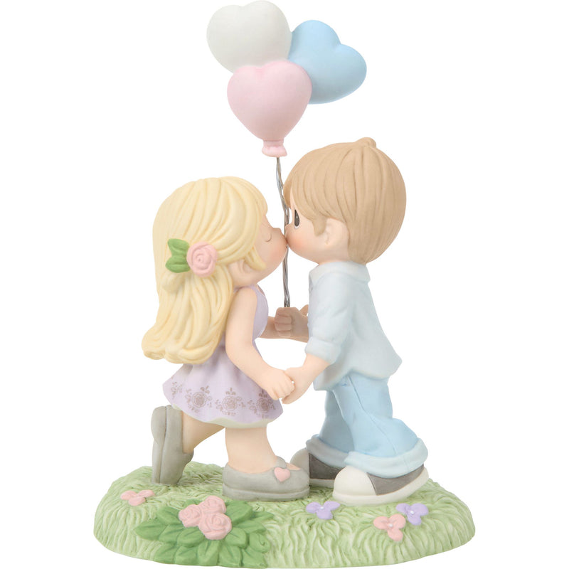 Couple With Balloons Figurine
