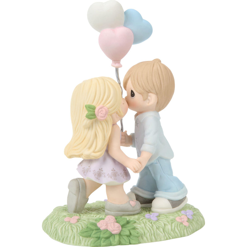 Couple With Balloons Figurine