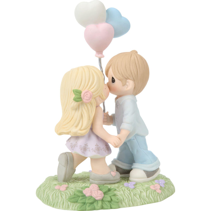 Couple With Balloons Figurine