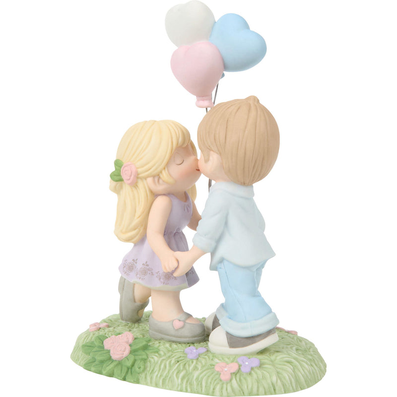 Couple With Balloons Figurine