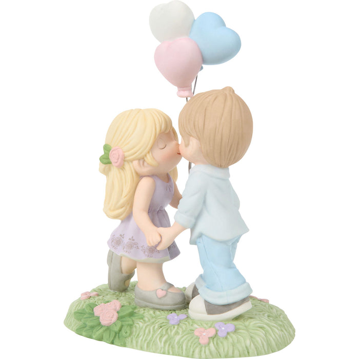 Couple With Balloons Figurine