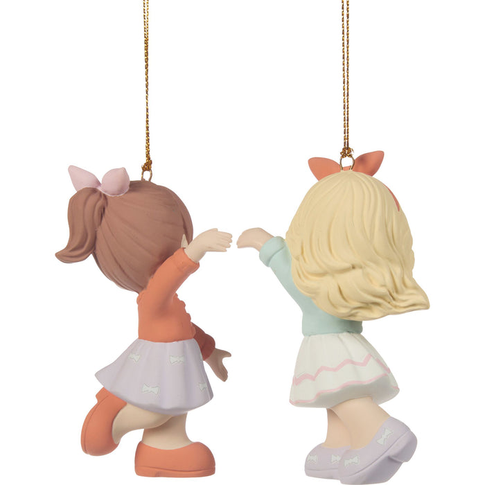 Set/2 Two Friends Ornament