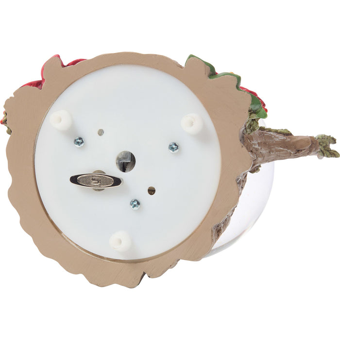 Cardinal Cpl Musicl Snow Globe