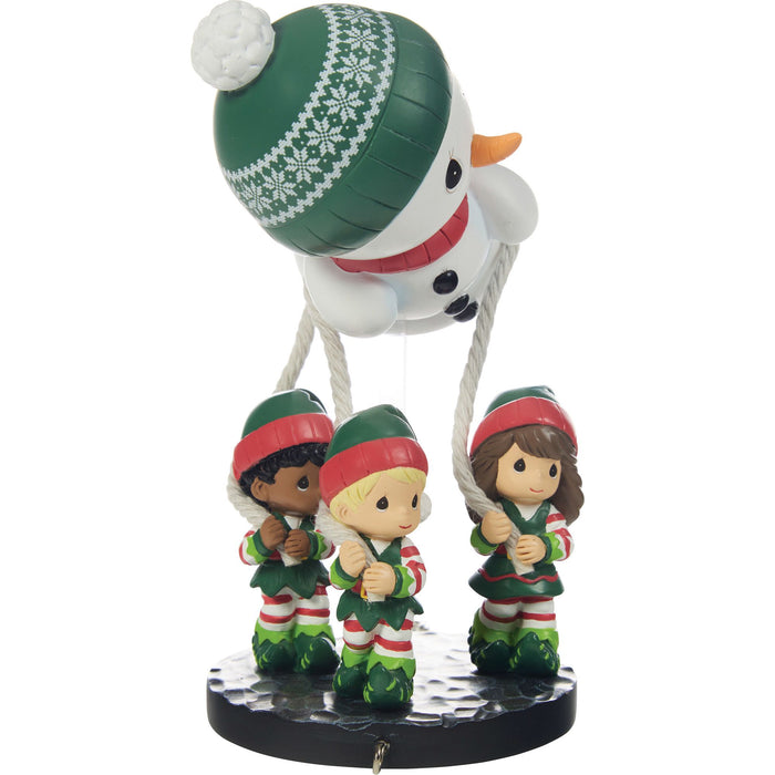 Santa Parade Elves Snowman Fig