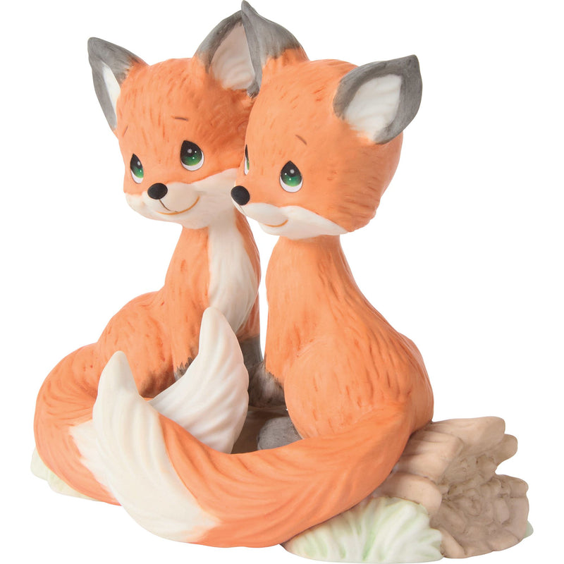 Fox Couple Figurine
