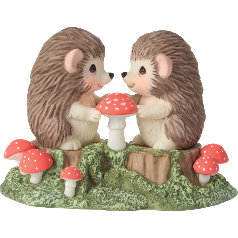 Hedge Hog Couple Figurine