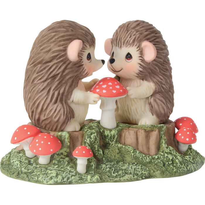 Hedge Hog Couple Figurine