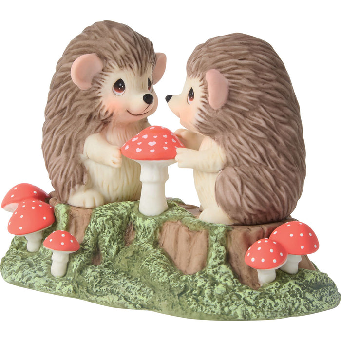 Hedge Hog Couple Figurine