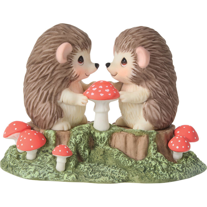 Hedge Hog Couple Figurine