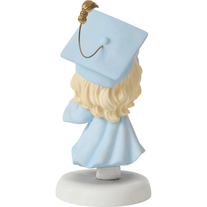 Grad Girl With Cross Figurine