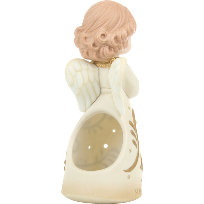 Bereavement Angel w Lantrn Fig