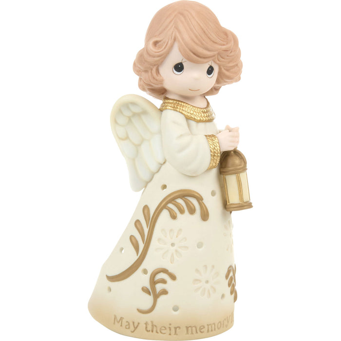 Bereavement Angel w Lantrn Fig