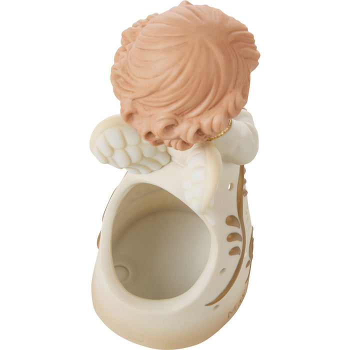 Bereavement Angel w Lantrn Fig