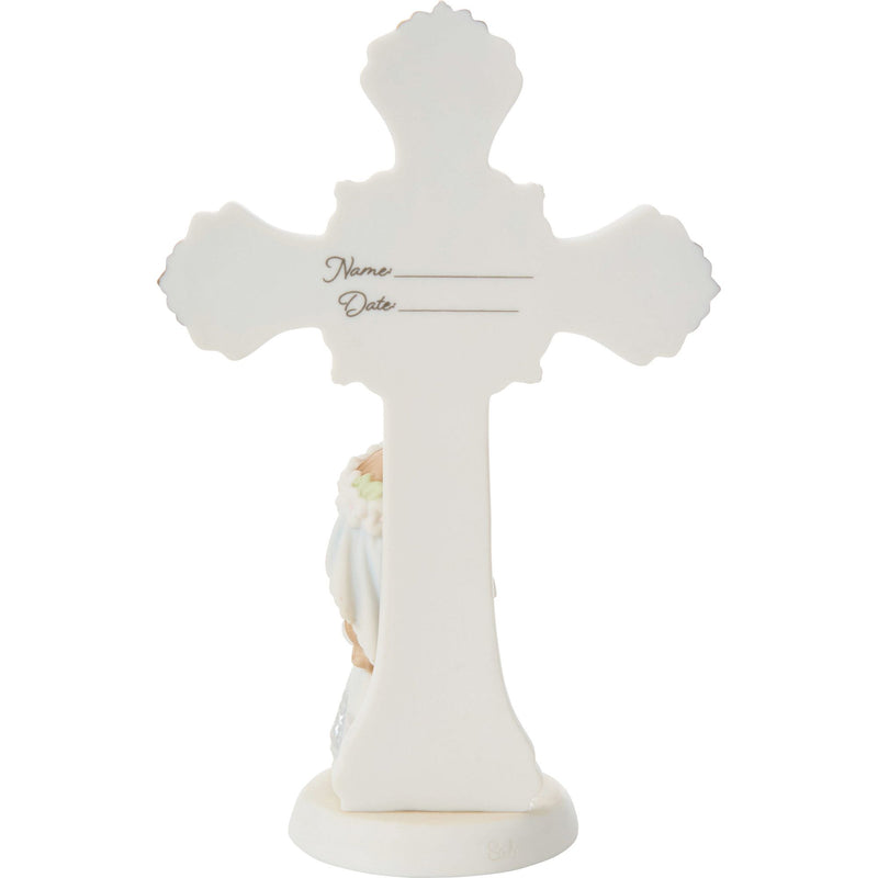 Communion Girl Cross-Brunette