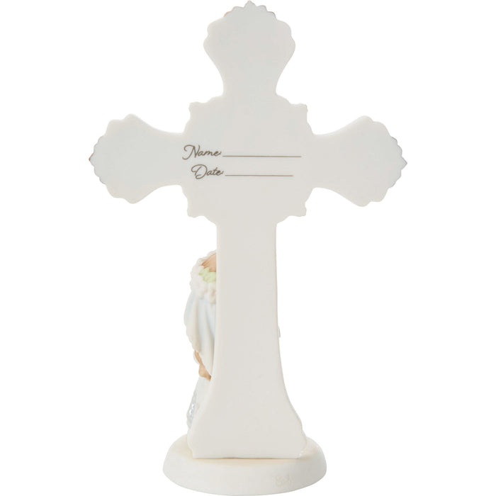 Communion Girl Cross-Brunette