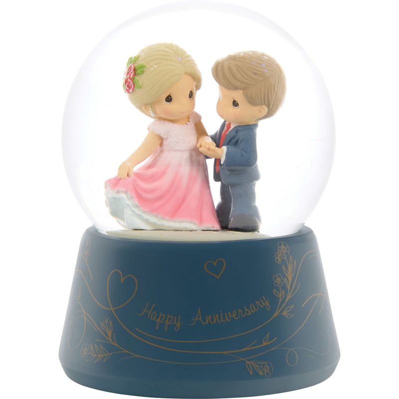 Anniversary Couple Snow Globe