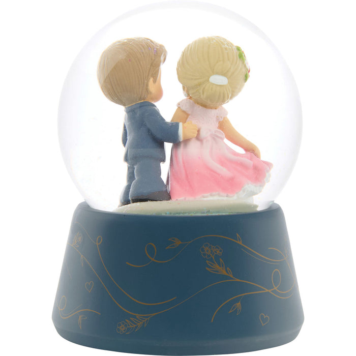 Anniversary Couple Snow Globe