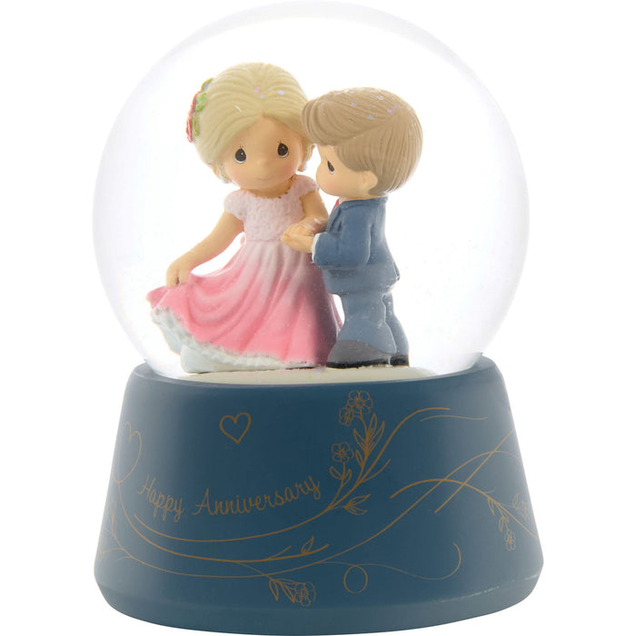 Anniversary Couple Snow Globe