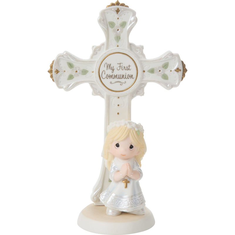 Communion Girl Cross-Blonde