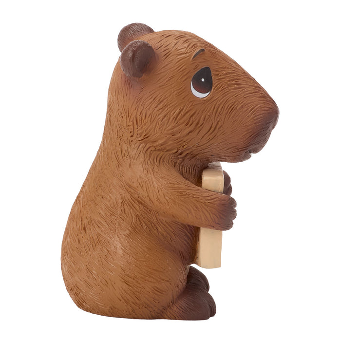 Capybara w Sign MIni Figurine