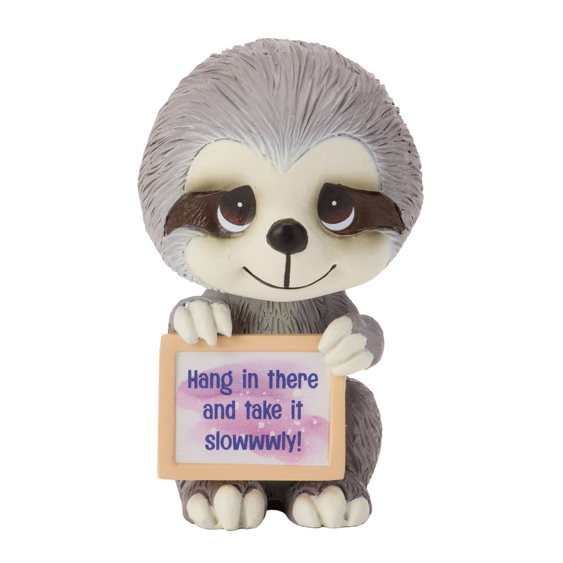 Sloth w Sign Mini Figurine