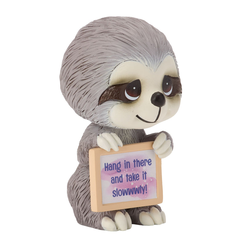 Sloth w Sign Mini Figurine