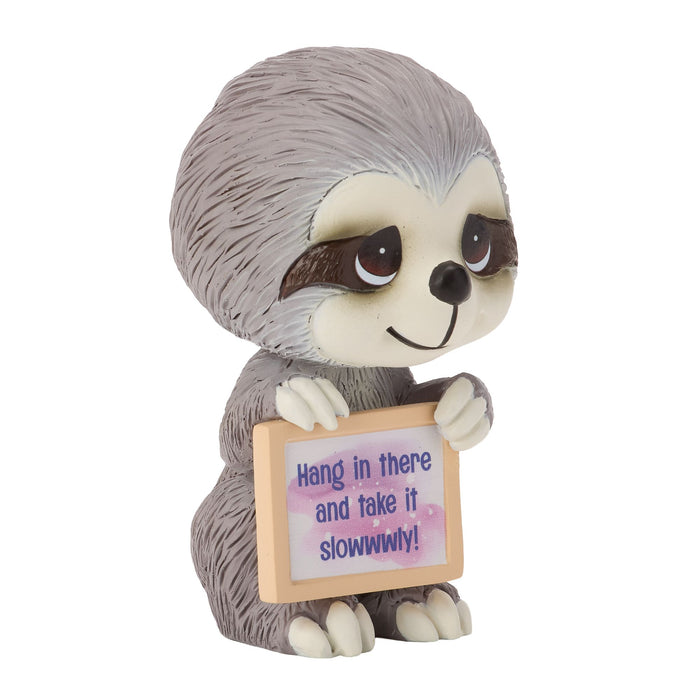 Sloth w Sign Mini Figurine