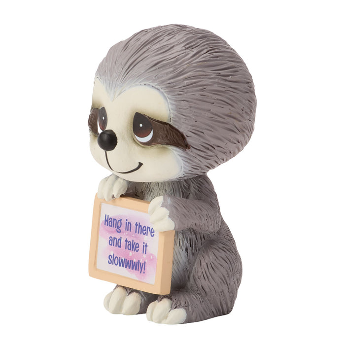 Sloth w Sign Mini Figurine
