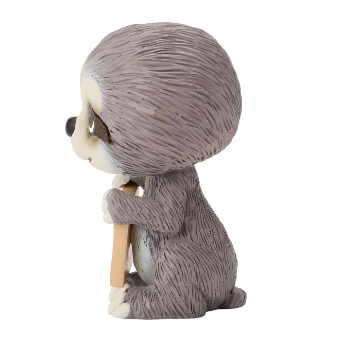 Sloth w Sign Mini Figurine