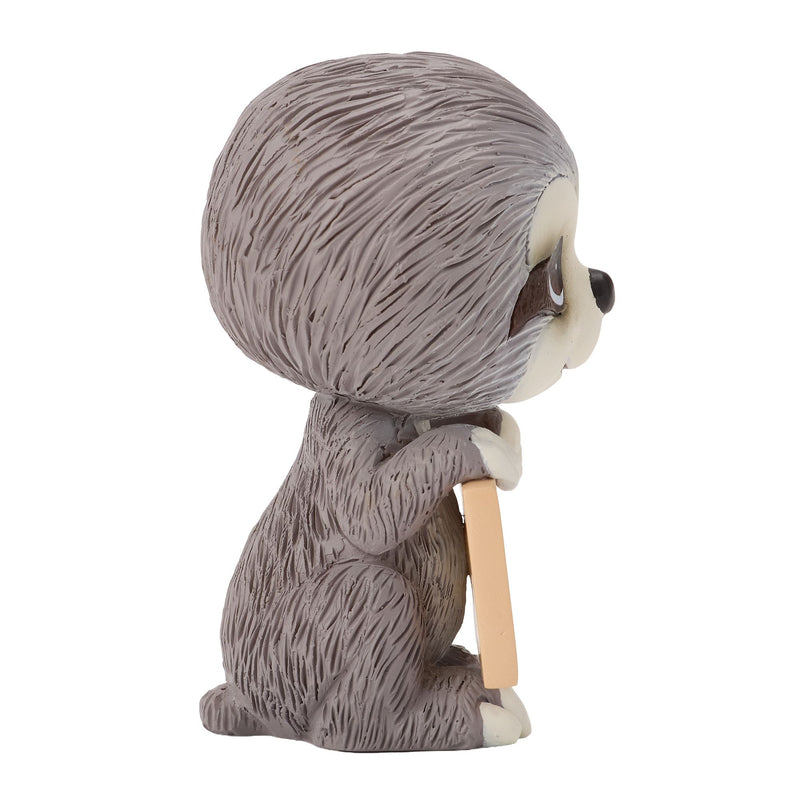 Sloth w Sign Mini Figurine