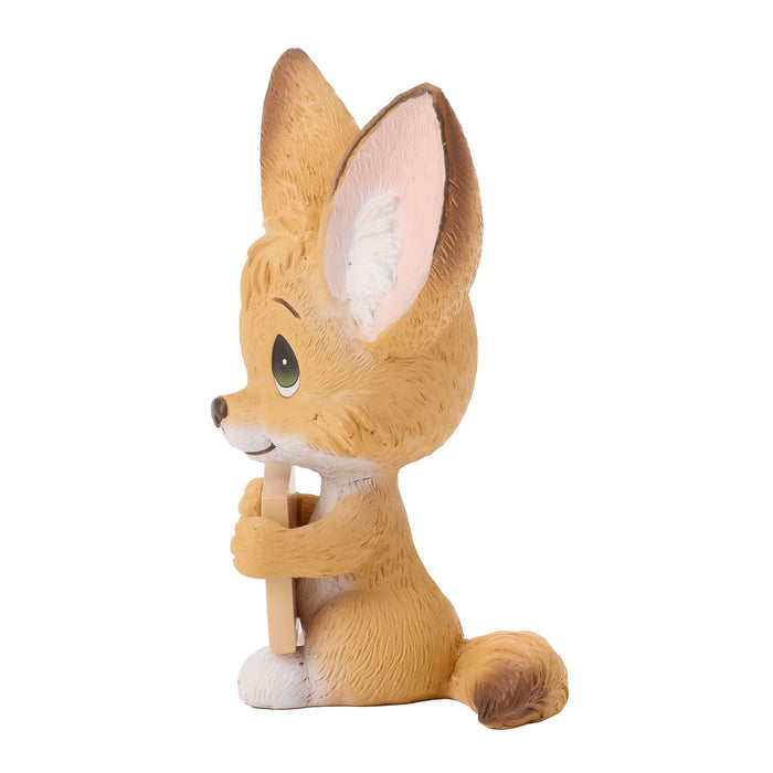 Fennec Fox w Sign Mini Fig