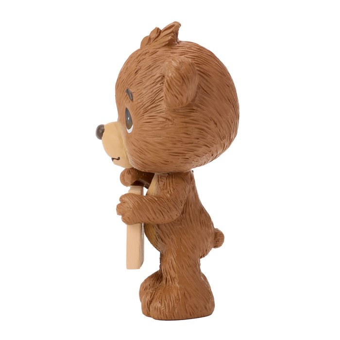 Bear w Sign Mini Figurine