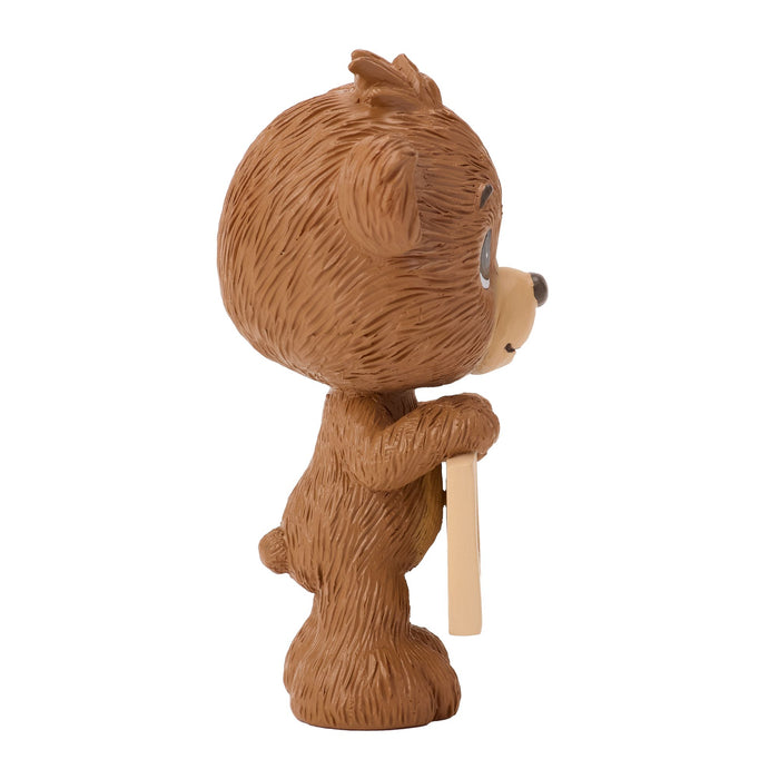 Bear w Sign Mini Figurine