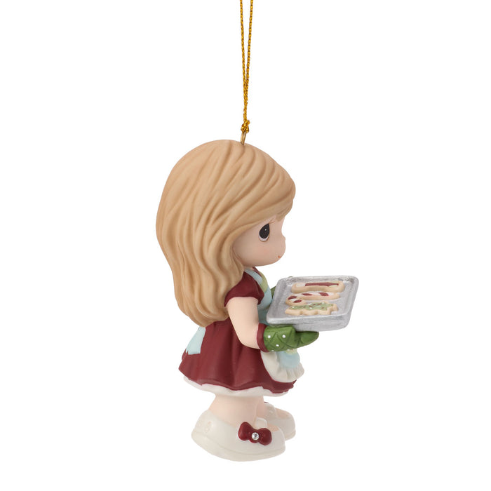 Dated 2026 Girl Ornament
