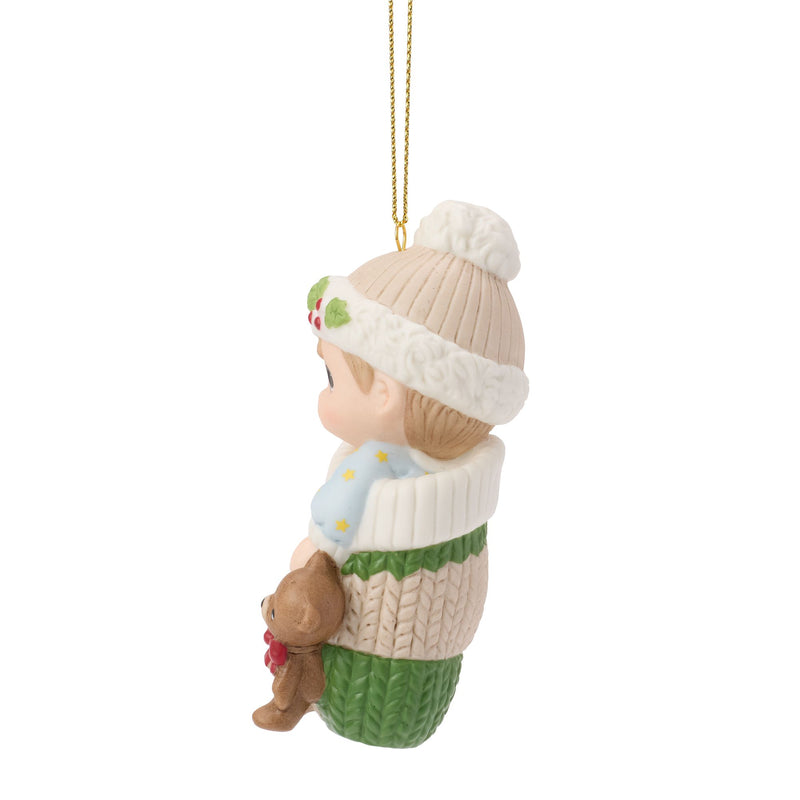 Dated 2026 Baby Boy Ornament