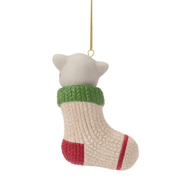 Dated 2026 Cat Ornament