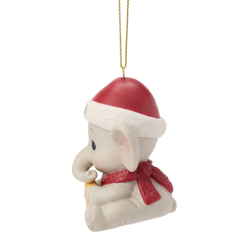 Dated 2026 Elephant Ornament