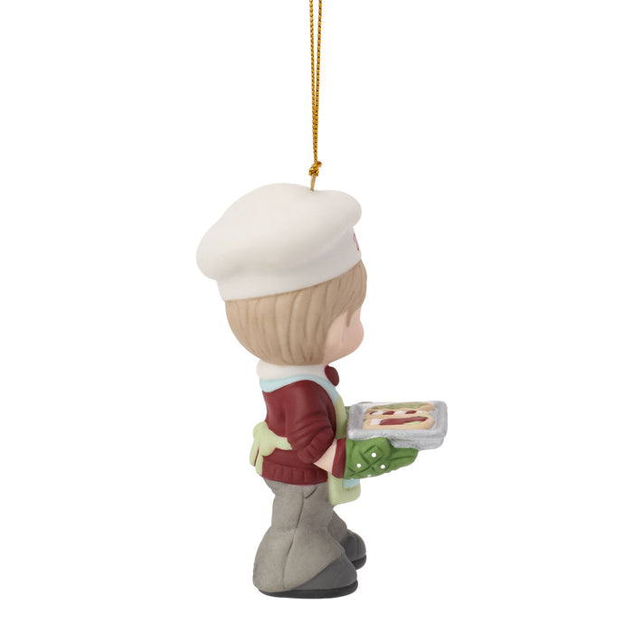 Dated 2026 Boy Ornament