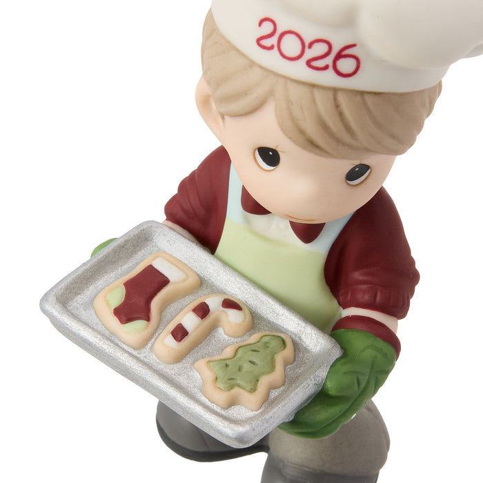 Dated 2026 Boy Ornament