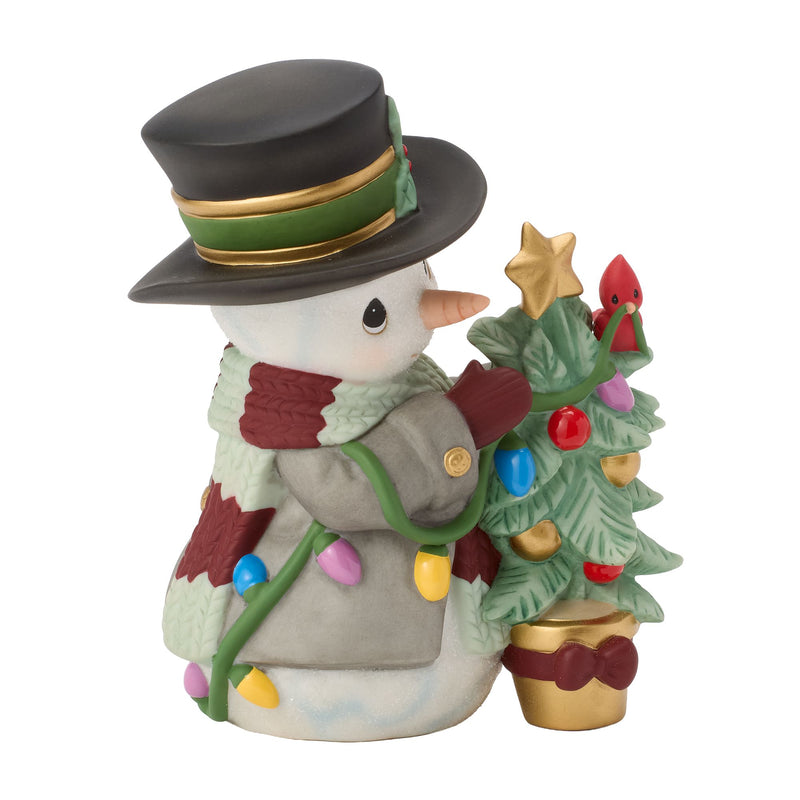 Annual Snowman With Tree Fig