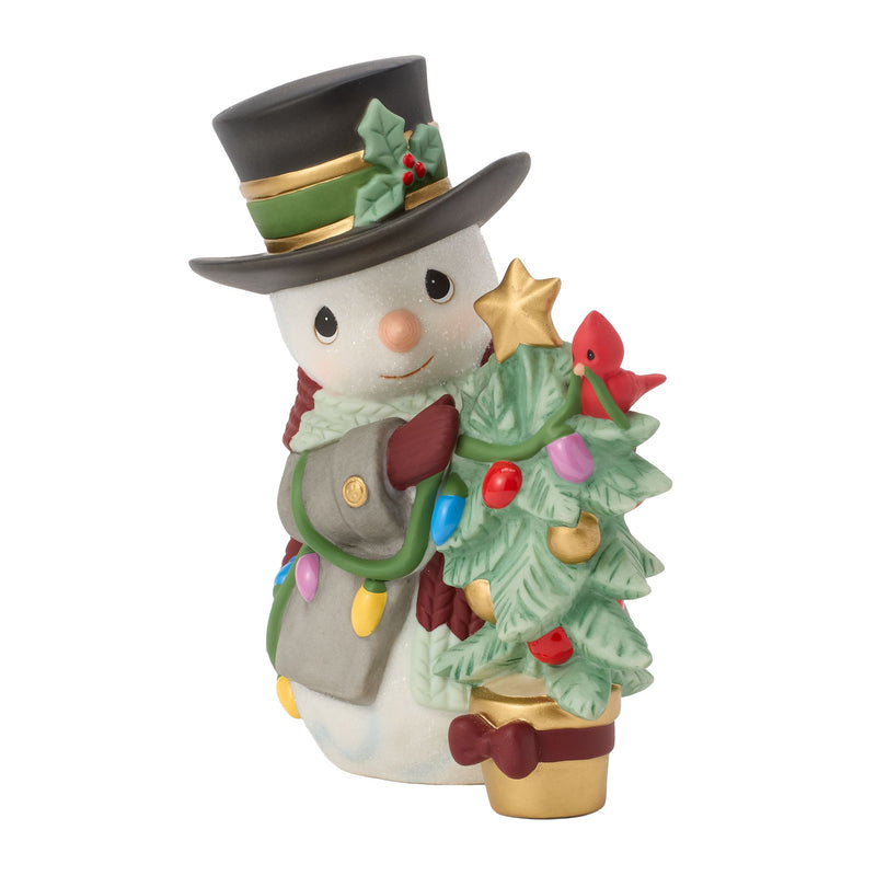 Annual Snowman With Tree Fig