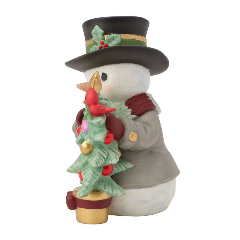 Annual Snowman With Tree Fig