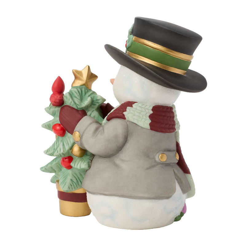 Annual Snowman With Tree Fig