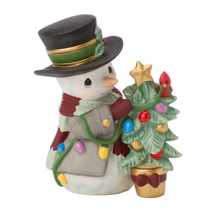 Annual Snowman With Tree Fig