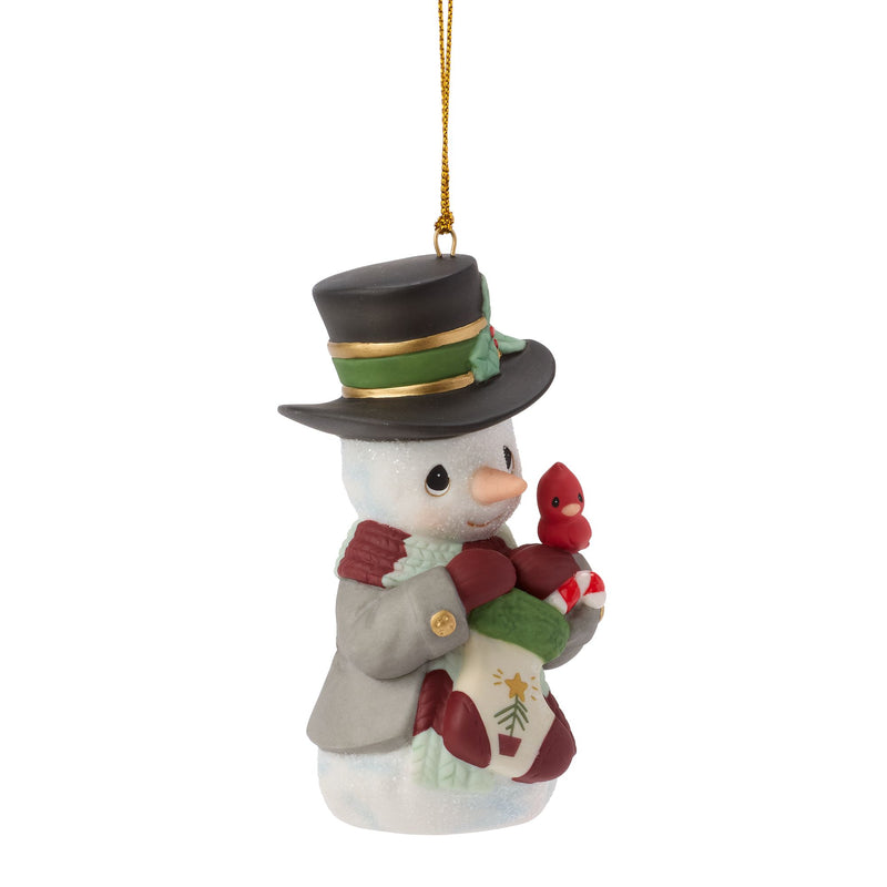 Annual Snowman With Tree H/O