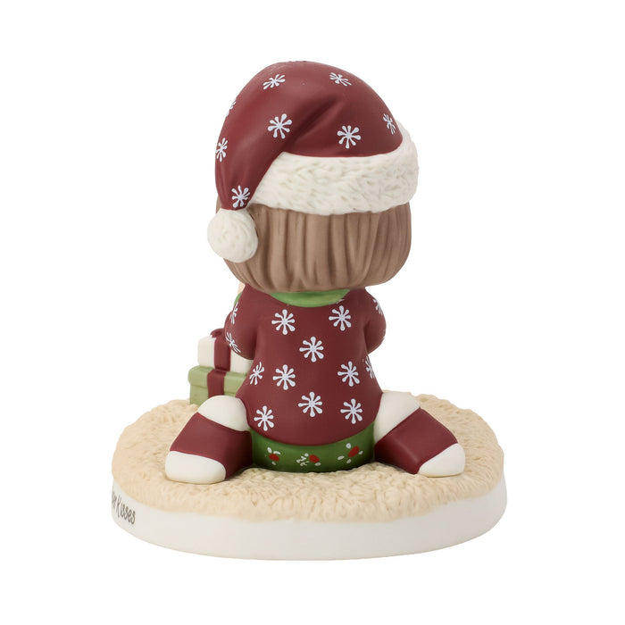 Girl With Cat Figurine