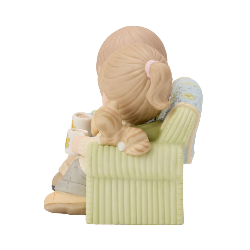 Couple on Couch Figurine